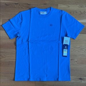 Fila Men's Doran Vibrant Blue Short Sleeve Tee